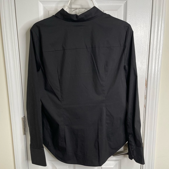 Worthington Womens Long Sleeve Modern Fit Button-Down Shirt - Picture 2 of 5